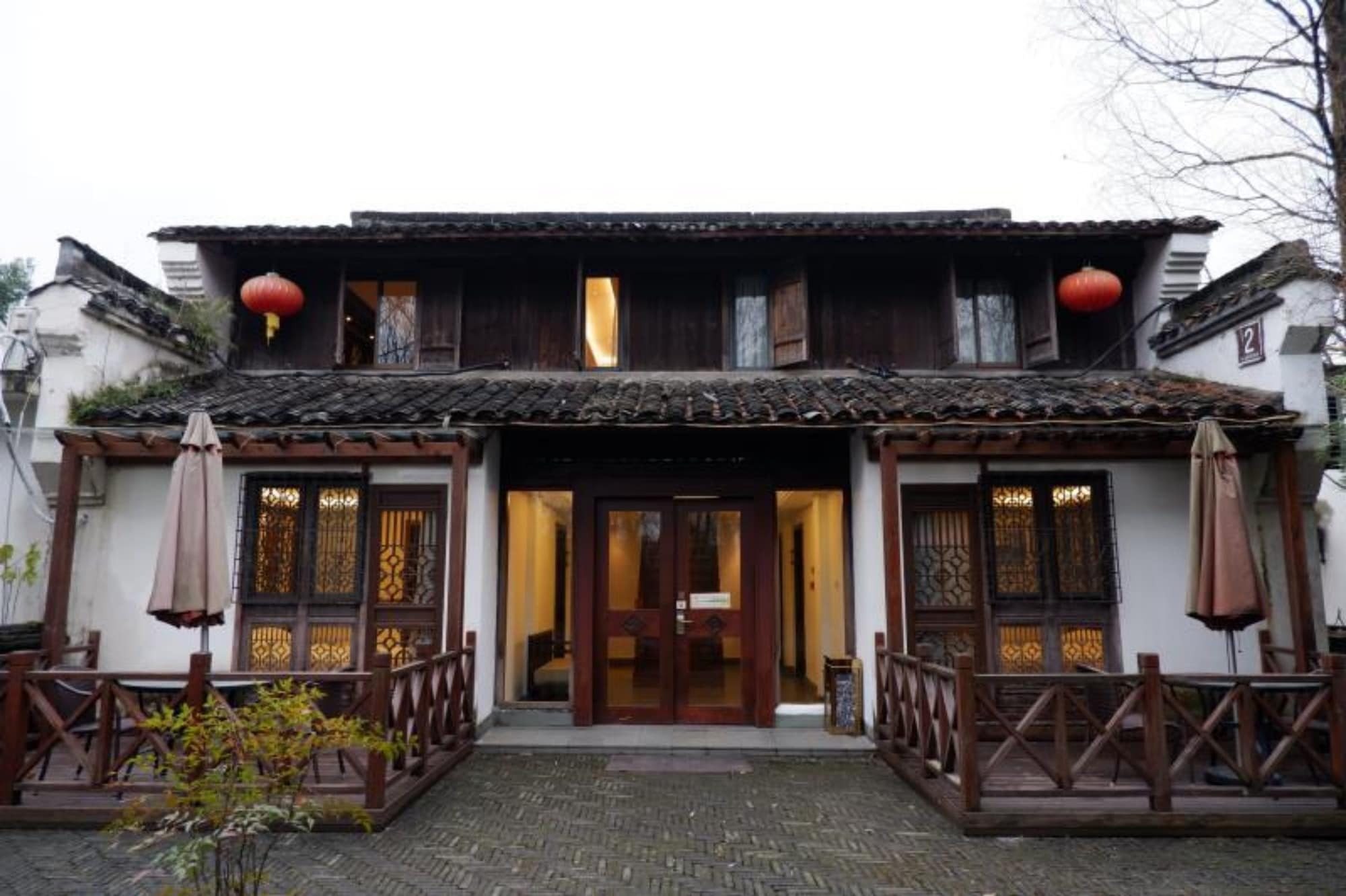 Hangzhou Xixi Bieyuan Resort Hotel Bagian luar foto